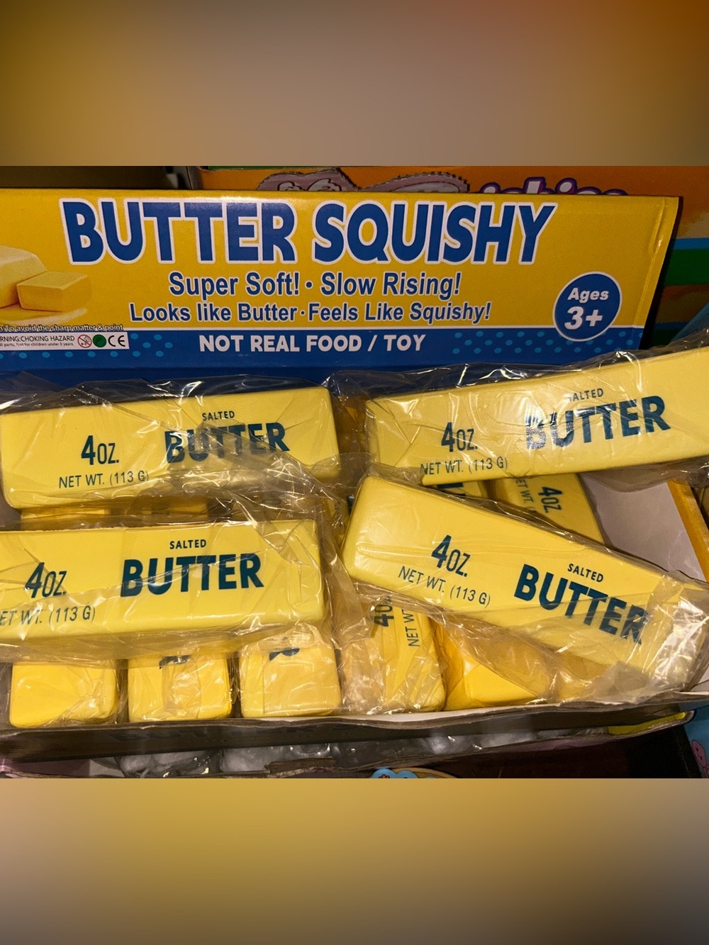 2 Viral butter squishy sticks